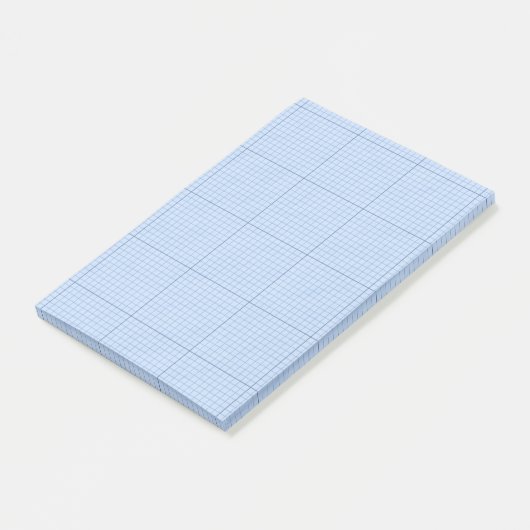 Blauw raster met richtinglijnen post-it® notes (Schuin)