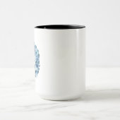 Blauw Raven Huis Geïnspireerd Mok (Midden)