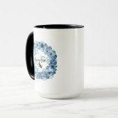 Blauw Raven Huis Geïnspireerd Mok (Voorkant links)