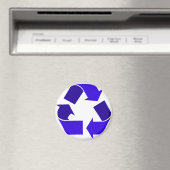 blauw recyclen magneet (Insitu (Vaatwasser))