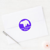Blauw Red de Polar Beren Stickers (Envelop)