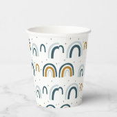 Blauw Regenboog jongen Verjaardagsfeest Papieren Bekers (Rechts)