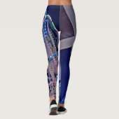 Blauw reuzenrad leggings (Achterkant)