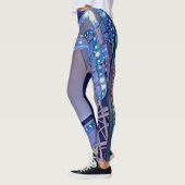 Blauw reuzenrad leggings (Links)