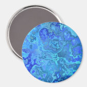 blauw rif magneet (Voorkant / Achterkant)