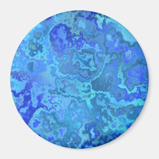 blauw rif magneet (Voorkant)