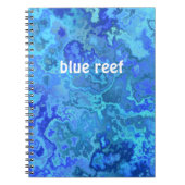 blauw rif notitieboek (Voorkant)