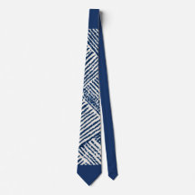 Blauw Ritme | Indigo Blauwe Geometrische Patroon 