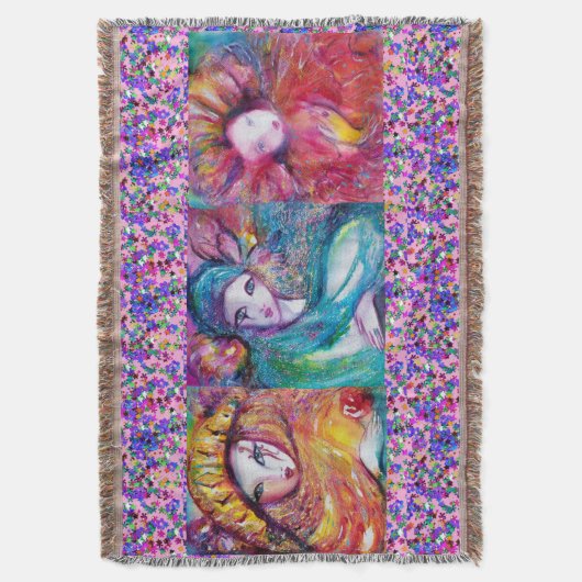 BLAUW-, RODE-, GEEL-, CARNIVAL-MASSA MET CONFETTI DEKEN (Voorkant Verticaal)