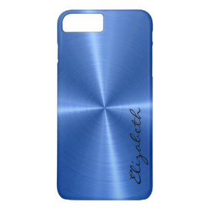 Blauw roestvrij staal Case-Mate iPhone case