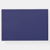 Blauw Romantisch Talavera hart Gastenboek (Achterkant)