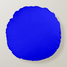 Blauw Rond Kussen