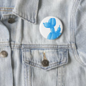 Blauw Ronde Button 5,7 Cm (In situ)