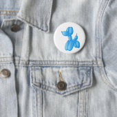 Blauw Ronde Button 5,7 Cm (In situ)