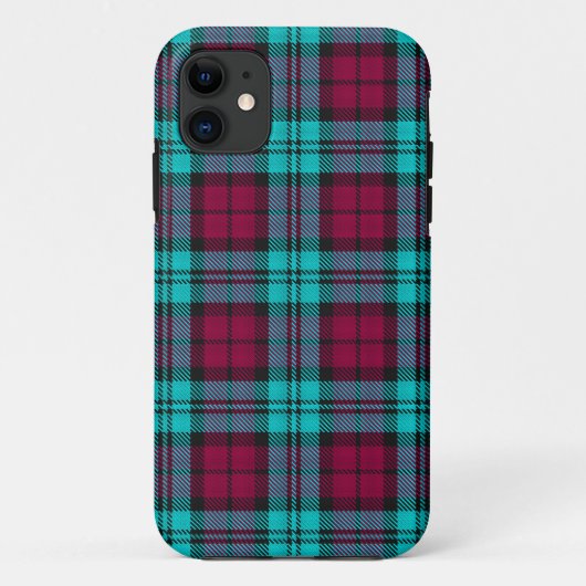 Blauw Rood Campbell Tartan Blackwatch Plaid Case-Mate iPhone Case (Achterkant)