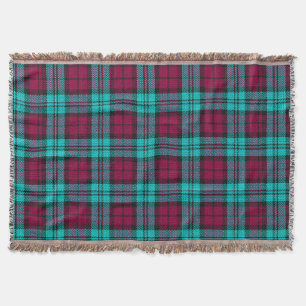 Blauw Rood Campbell Tartan Blackwatch Plaid Deken