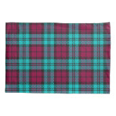 Blauw Rood Campbell Tartan Blackwatch Plaid Kussensloop (Achterkant)