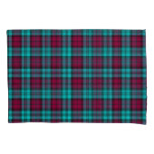 Blauw Rood Campbell Tartan Blackwatch Plaid Kussensloop (Voorkant)