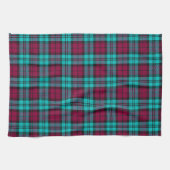 Blauw Rood Campbell Tartan Blackwatch Plaid Theedoek (Horizontaal)