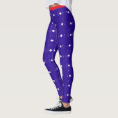 Blauw rood en wit leggings (Links)
