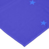 Blauw, rood en wit Star-patroon Tafelkleed (Gekanteld)