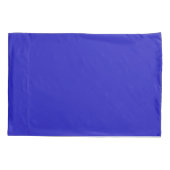 Blauw, rood en wit sterpatroon kussensloop (Achterkant)