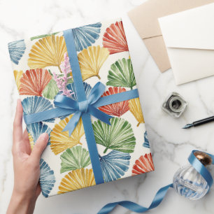 Blauw Rood Geel Groen Fans Italiaans Verjaardag Cadeaupapier