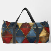BLAUW ROOD GOUD DRIEHOEK PATRONEN PLUNJEZAK (Voorkant)