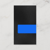 Blauw rood grijs aantrekkelijk Visitekaartje (Achterkant)