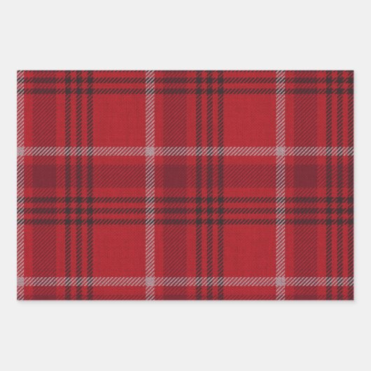 Blauw, rood, groen, geplakt inpakpapier vel (Voorkant 2)