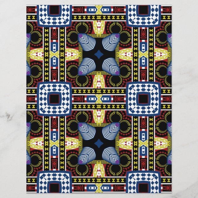 Blauw rood groen kleurentijdschrift (Voorkant)