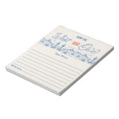 Blauw Rood Hoe het Westen Een Tijdcapsule Was Notitieblok (Linkerzijde)