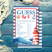 Blauw Rood Nautilisch Ahoy Raad de Prijs Spel
