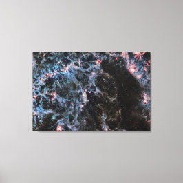 Blauw & Rood NGC 5068 | JWST Canvas Afdruk