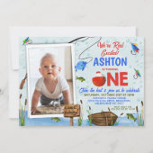 Blauw Rood Ofishal Reel Opgewonden Geviste 1e Verj Kaart (Voorkant)