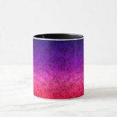 Blauw-rood Ombre Mok (Midden)