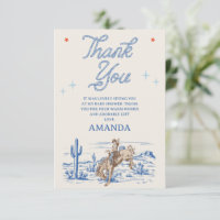  Blauw Rood Rodeo Cowboy Baby shower