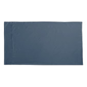 Blauw Rood Wit Nautisch Touwpatroon Kussensloop (Achterkant-Links)