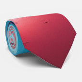 Blauw rood zee stropdas (Opgerold)