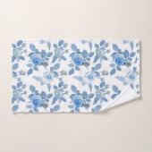 Blauw Roos Bad Handdoek (Handdoek)