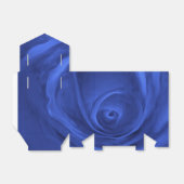 Blauw Roos Bedankdoosjes (Uitgevouwen)