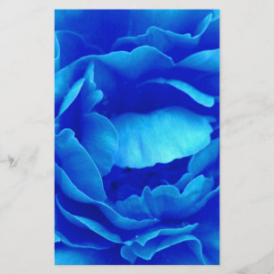 Blauw Roos Briefpapier