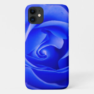 blauw roos Case-Mate iPhone case