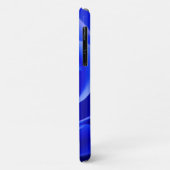 blauw roos Case-Mate iPhone case (Achterkant/links)