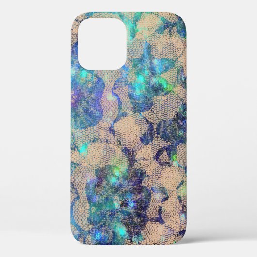 blauw Roos Case-Mate iPhone Case (Achterkant)