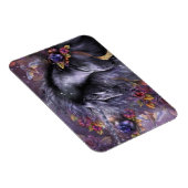 Blauw Roos eenhoorn flexi magneet (Rechterzijde)