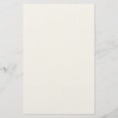 Blauw Roos en Blauwgroen, gepersonaliseerd papier (Achterkant)