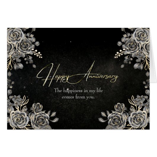 Blauw Roos en kralen (Voorkant Horizontaal)