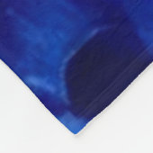 BLAUW ROOS FLEECE DEKEN (Hoek)