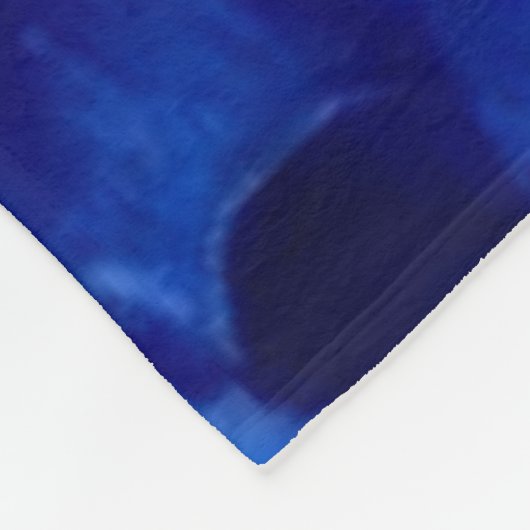 BLAUW ROOS FLEECE DEKEN (Hoek)